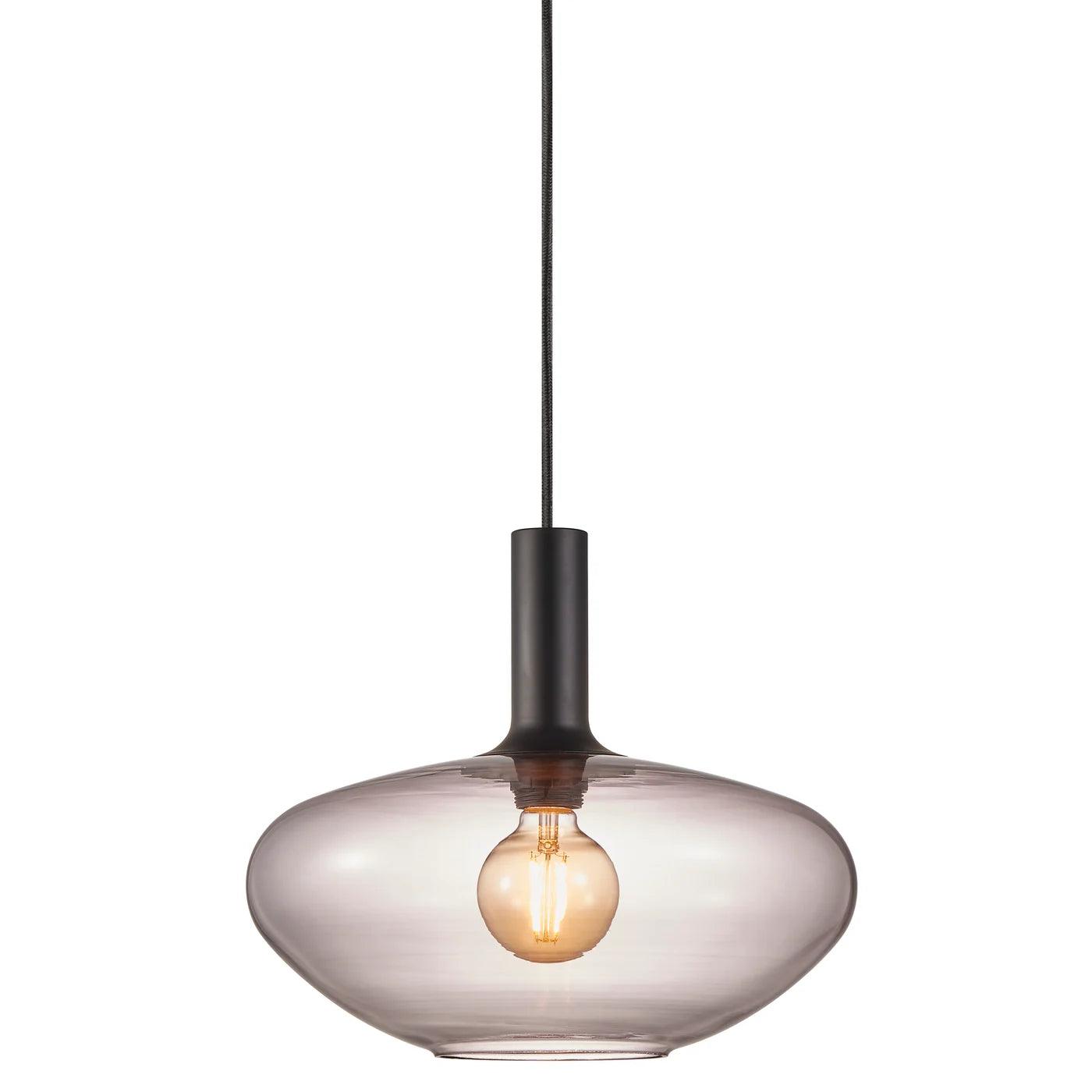 ALTON FLAT pendant lamp black - Eye on Design