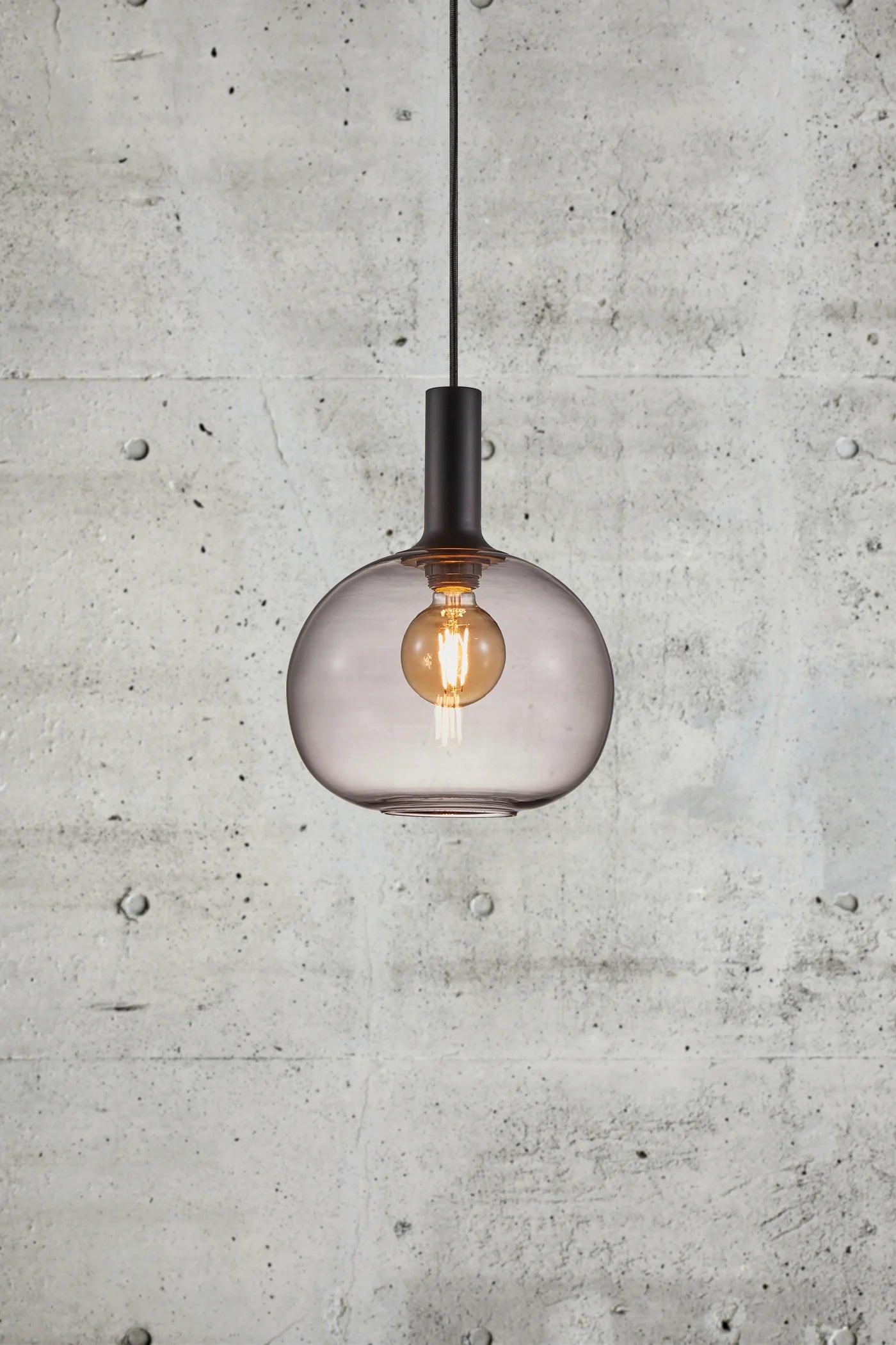 ALTON OVAL pendant lamp black - Eye on Design