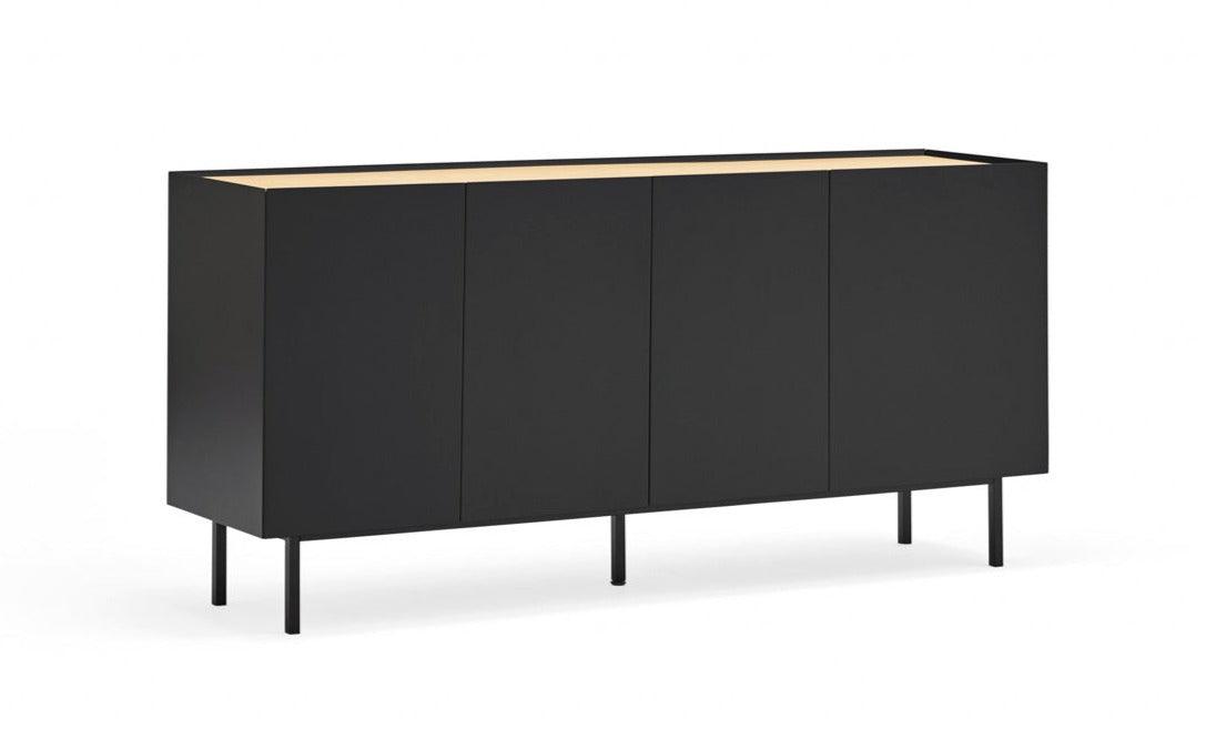 ARISTA black chest of drawers - Eye on Design