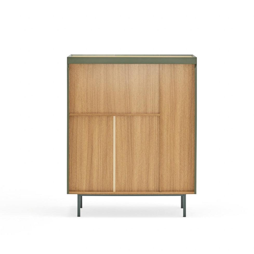 ARISTA high chest of drawers green - Eye on Design