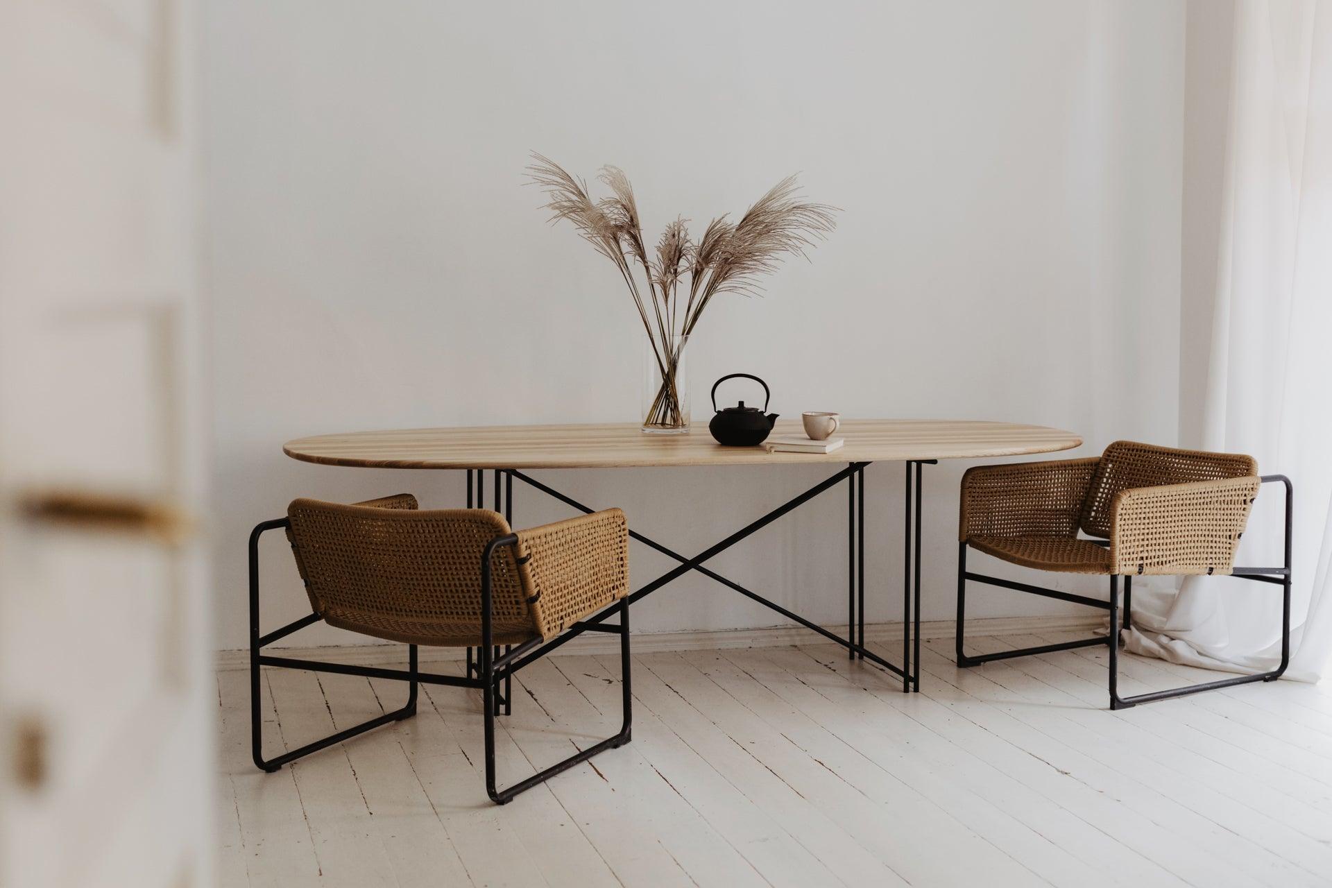 ARNES table ash wood - Eye on Design