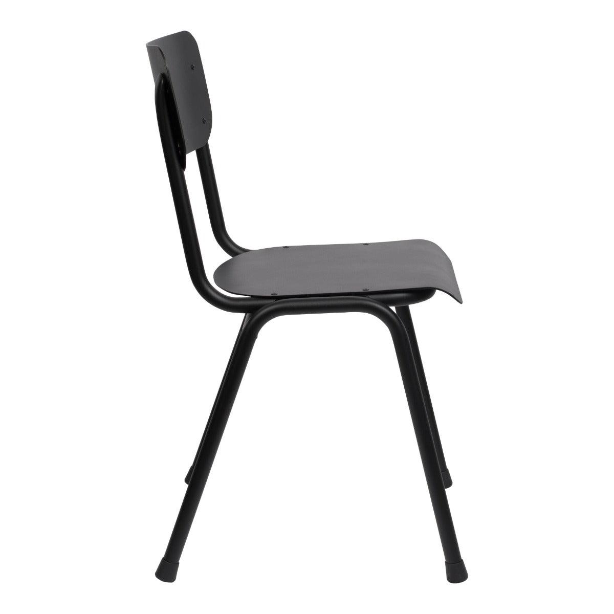 BACK TO SCHOOL outdoor chair black, Zuiver, Eye on Design