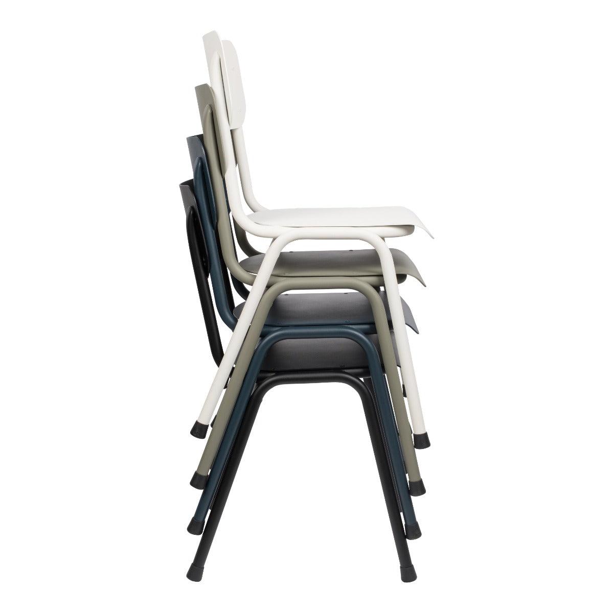 BACK TO SCHOOL outdoor chair dark blue, Zuiver, Eye on Design