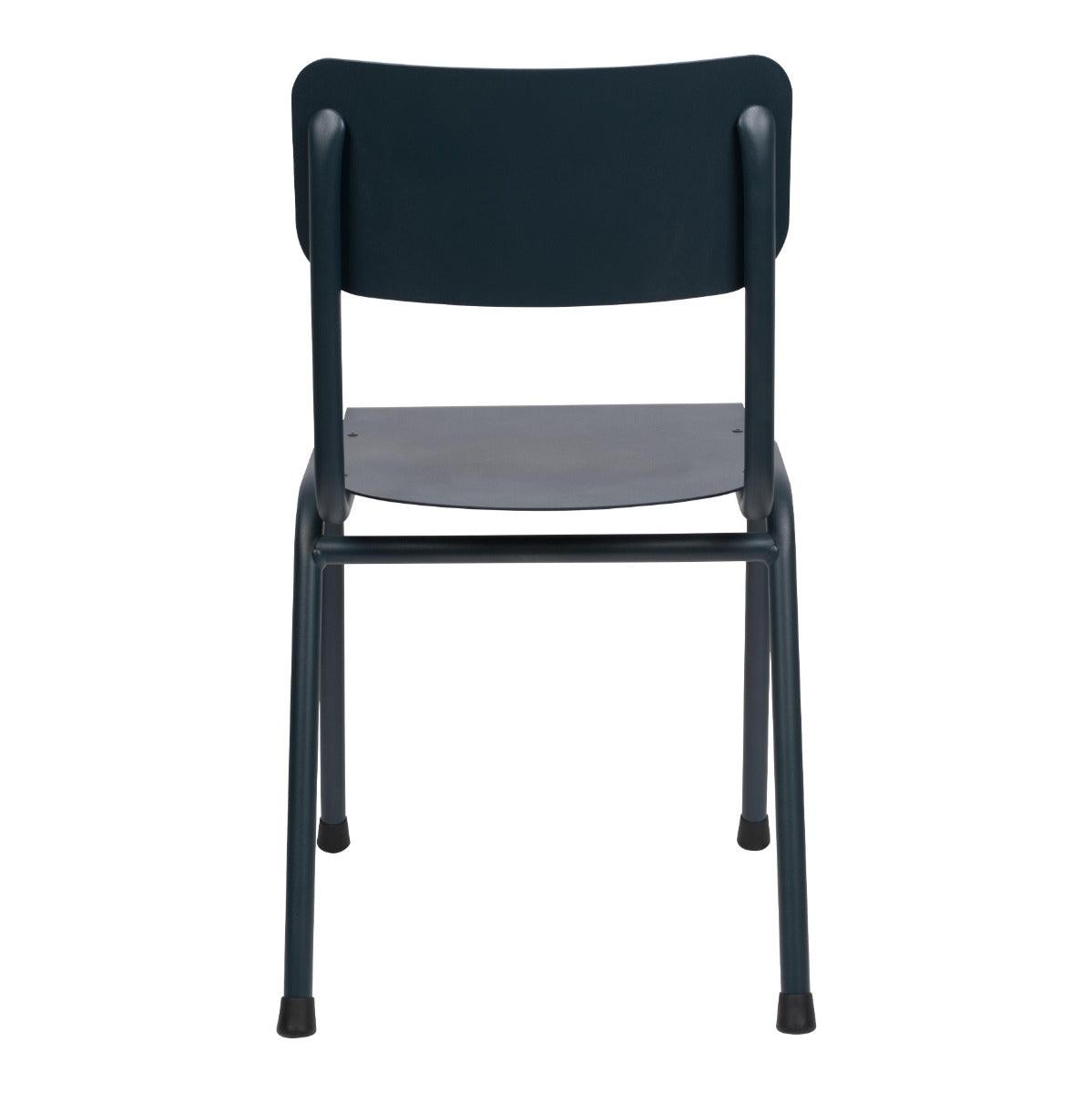 BACK TO SCHOOL outdoor chair dark blue, Zuiver, Eye on Design