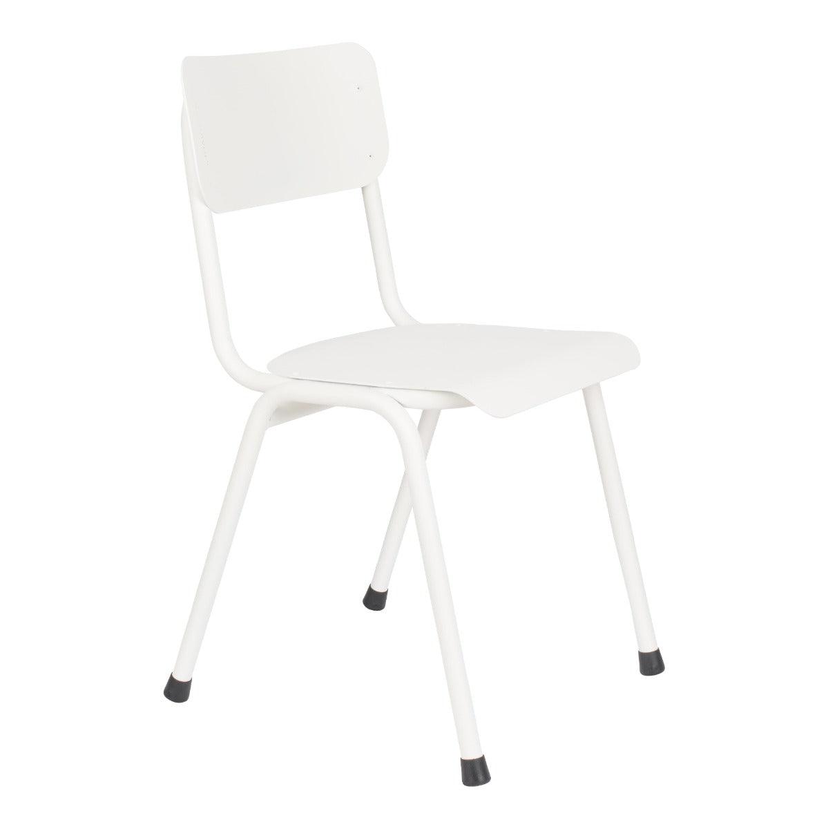 BACK TO SCHOOL outdoor chair white, Zuiver, Eye on Design