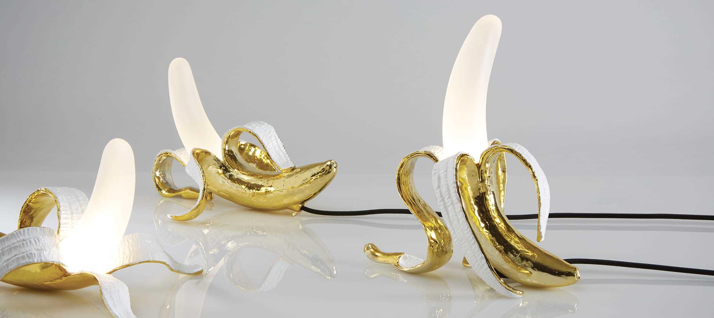 BANANA DEWEY table lamp gold - Eye on Design