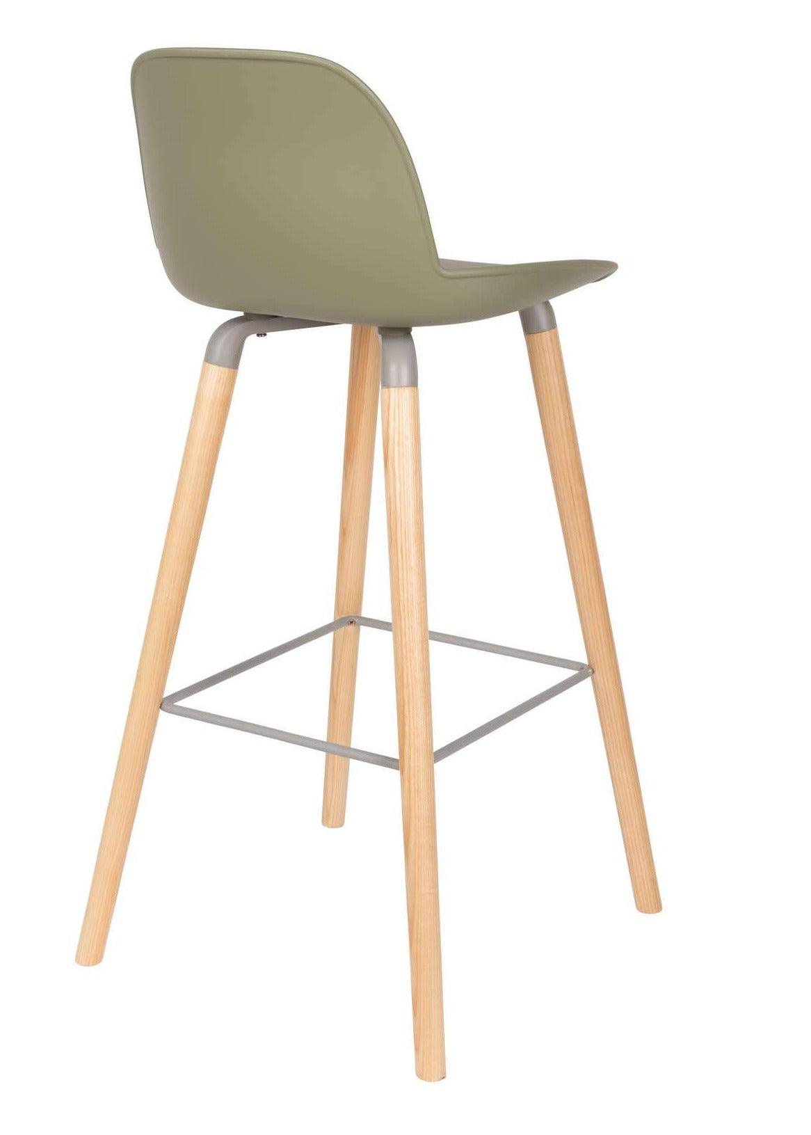 Bar stool ALBERT KUIP green, Zuiver, Eye on Design