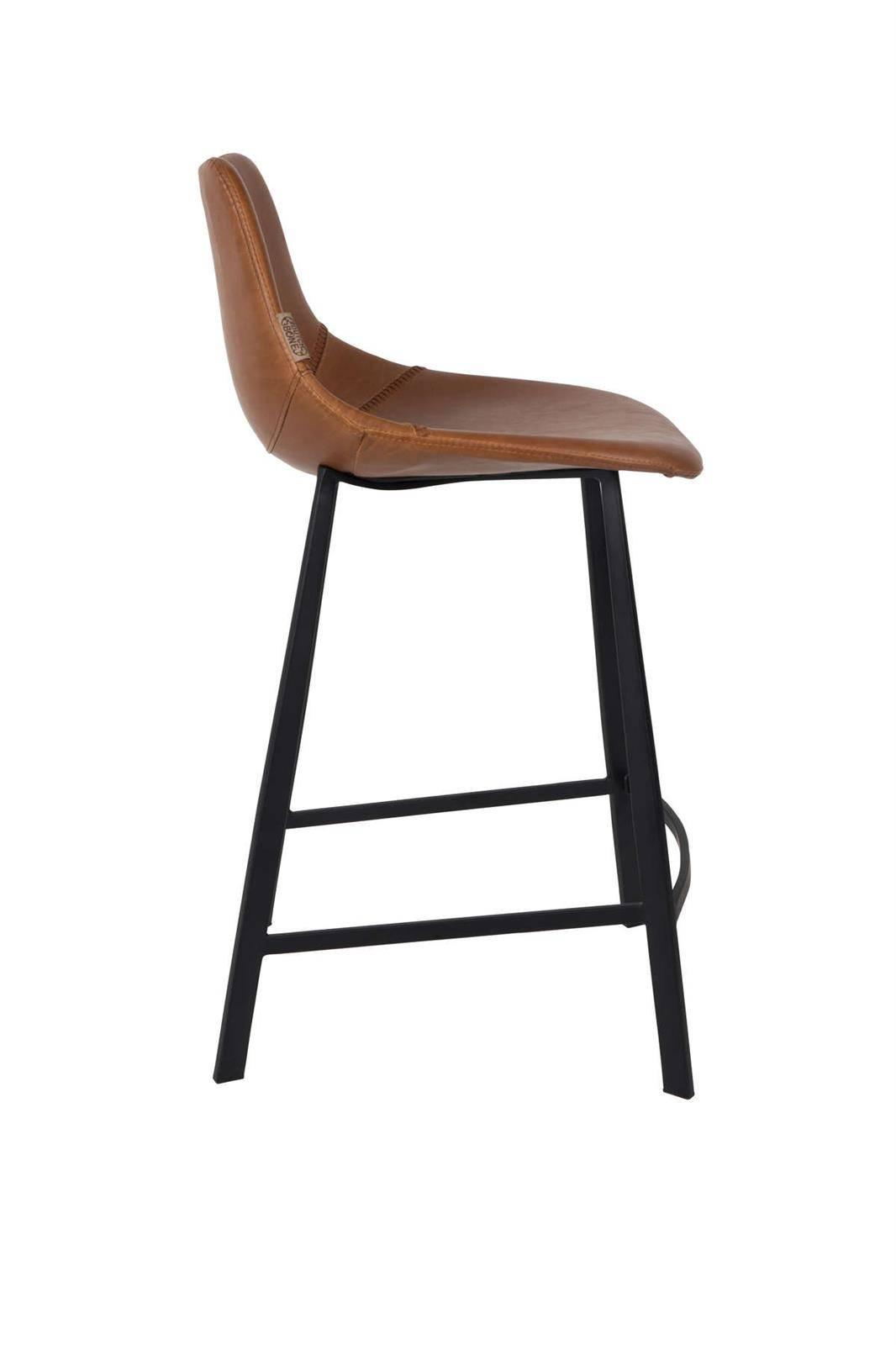 Bar stool FRANKY 80 cognac - Eye on Design