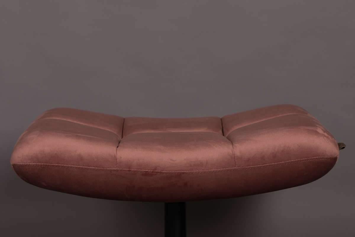 BAR VELVET stool pink, Dutchbone, Eye on Design