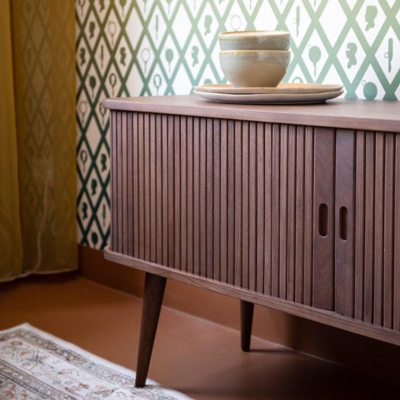 BARBIER chest of drawers walnut, Zuiver, Eye on Design