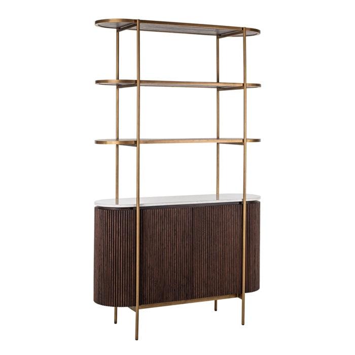 BARKLEY bookcase gold - Eye on Design