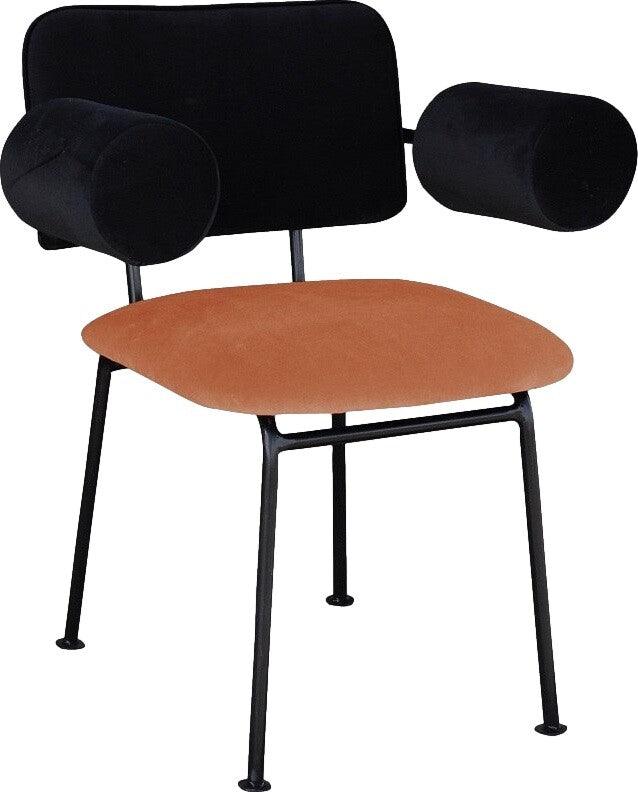 BEE armchair black and coral, Happy Barok, Eye on Design