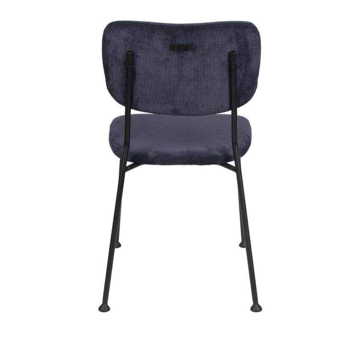 BENSON chair navy blue, Zuiver, Eye on Design