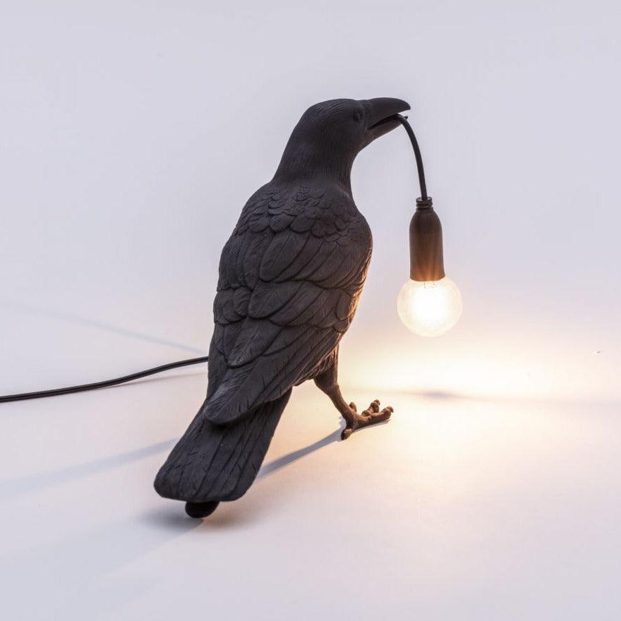 BIRD WAITING lamp black - Eye on Design