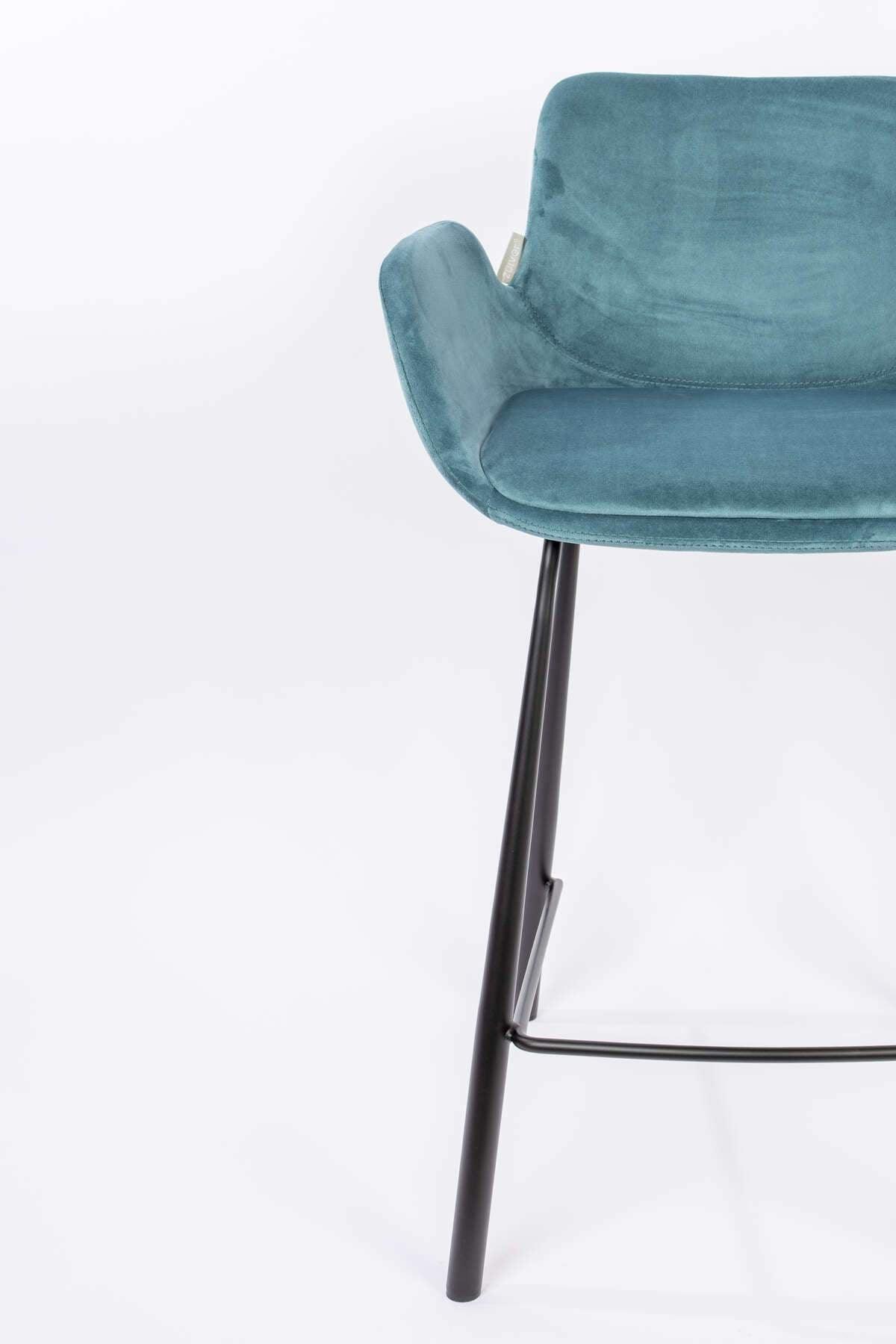 BRIT bar chair blue - Eye on Design