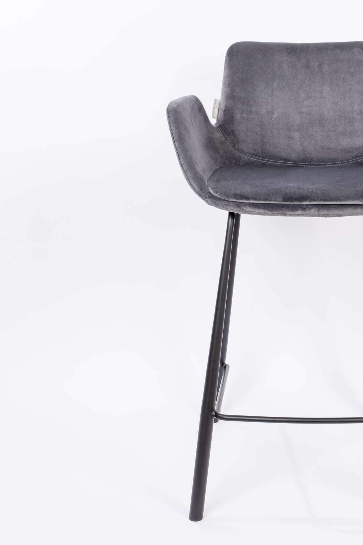 BRIT bar chair grey, Zuiver, Eye on Design