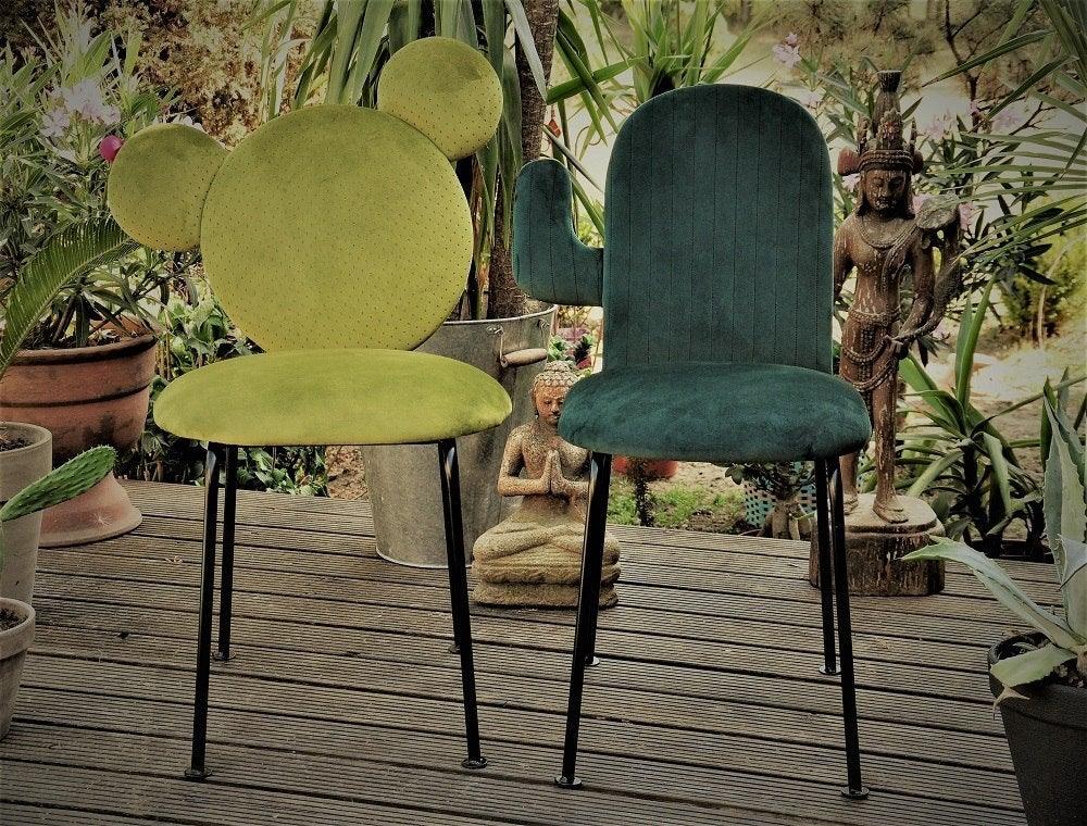 CACTUS chair dark green, Happy Barok, Eye on Design