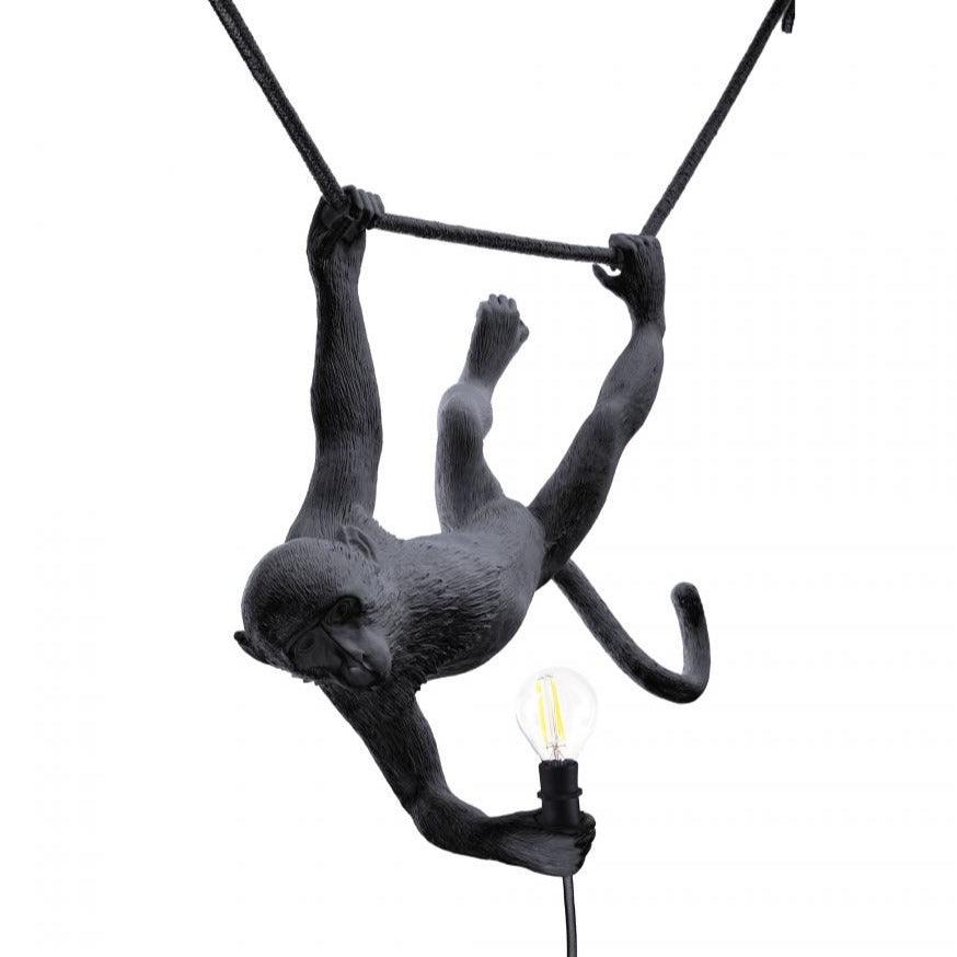 Ceiling light MONKEY SWING black - Eye on Design