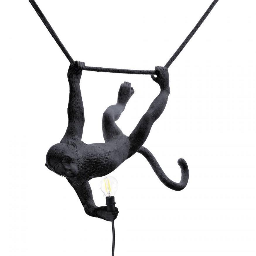 Ceiling light MONKEY SWING black - Eye on Design