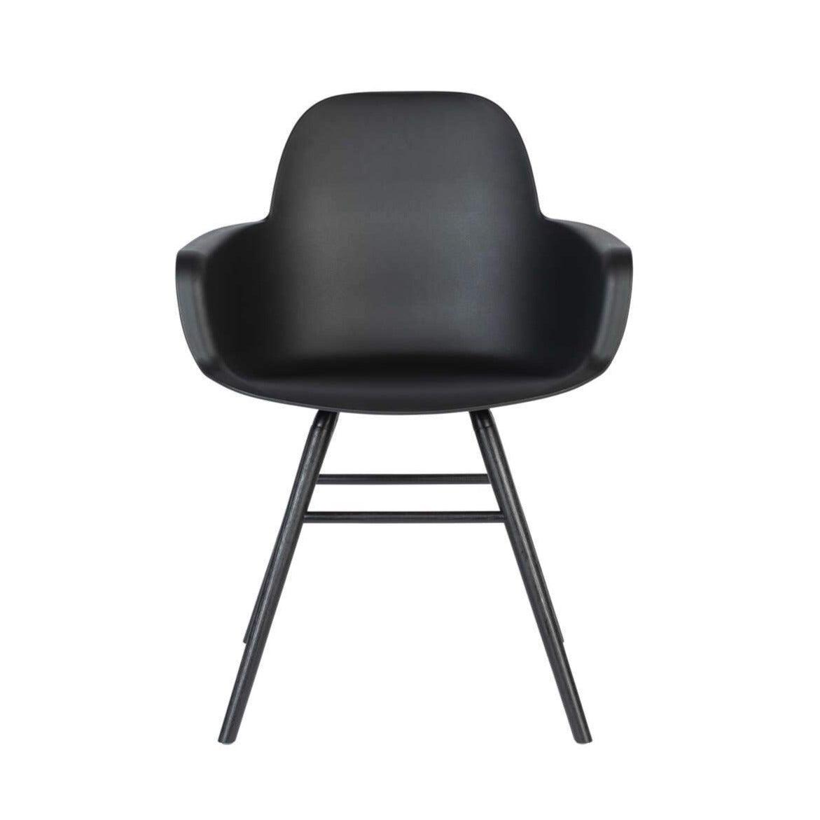 Chair with armrests ALBERT KUIP black, Zuiver, Eye on Design