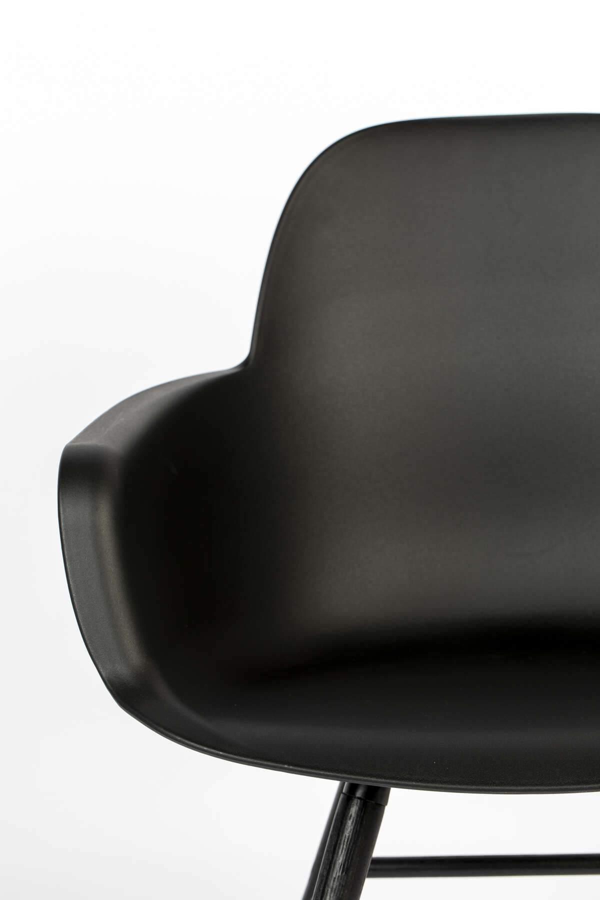 Chair with armrests ALBERT KUIP black, Zuiver, Eye on Design