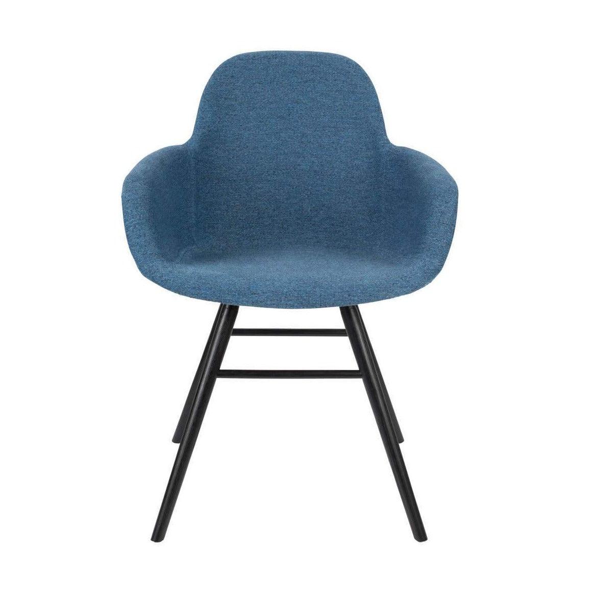 Chair with armrests ALBERT KUIP blue, Zuiver, Eye on Design