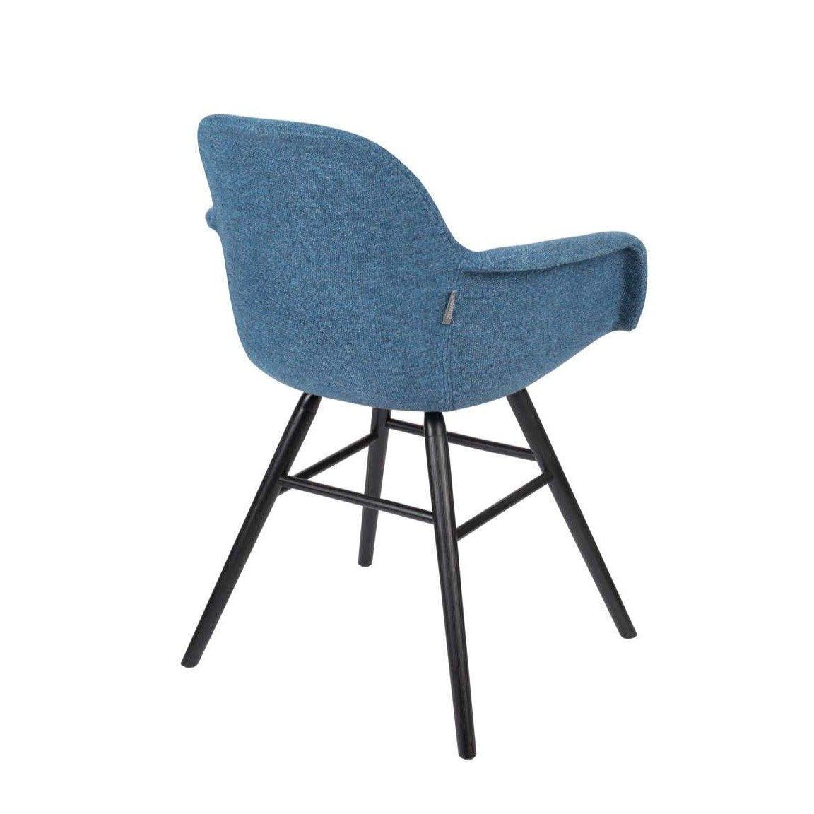 Chair with armrests ALBERT KUIP blue, Zuiver, Eye on Design