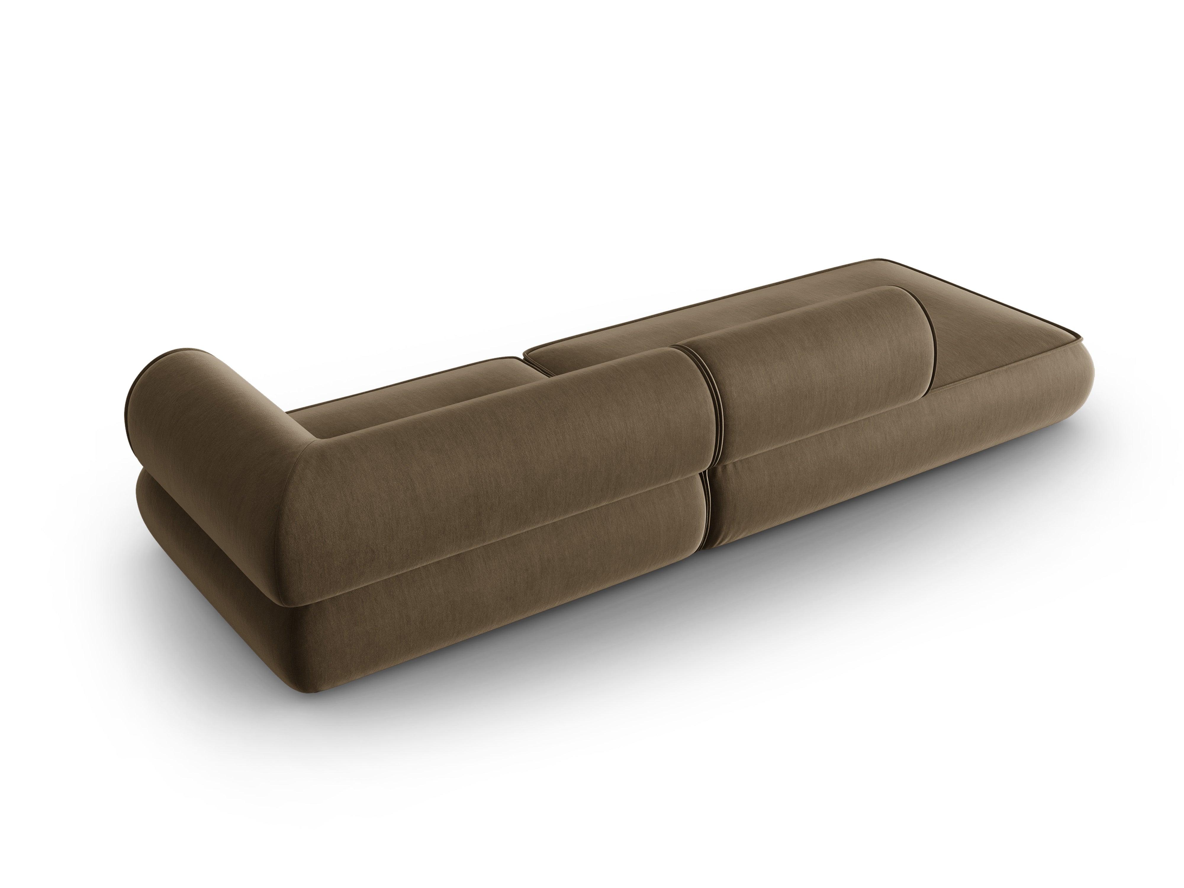 Modular Left Open Sofa, "Lily", 4 Seats, 292x105x74
 Made in Europe, Maison Heritage, Eye on Design