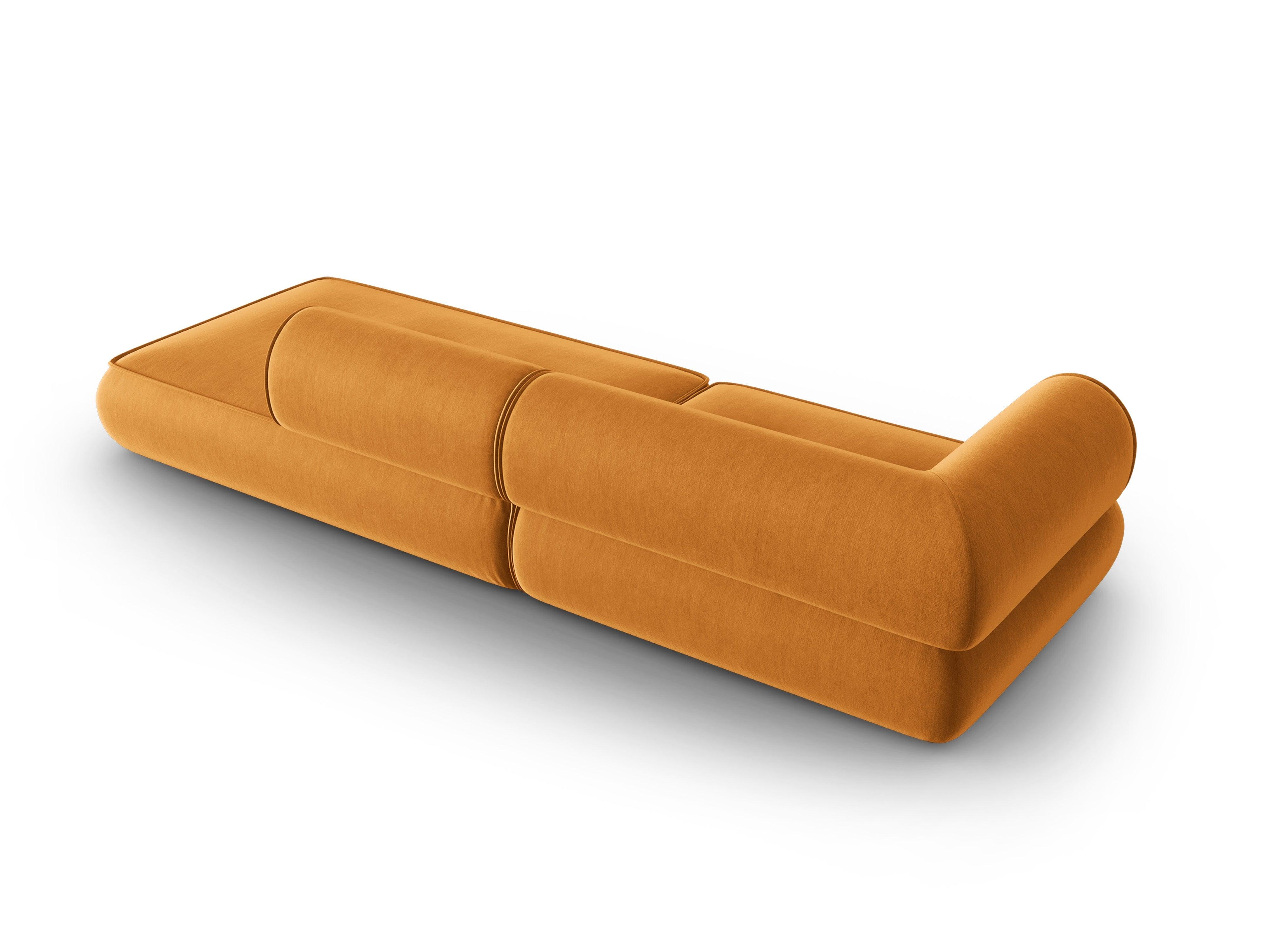 Modular Right Open Sofa, "Lily", 4 Seats, 292x105x74
 Made in Europe, Maison Heritage, Eye on Design