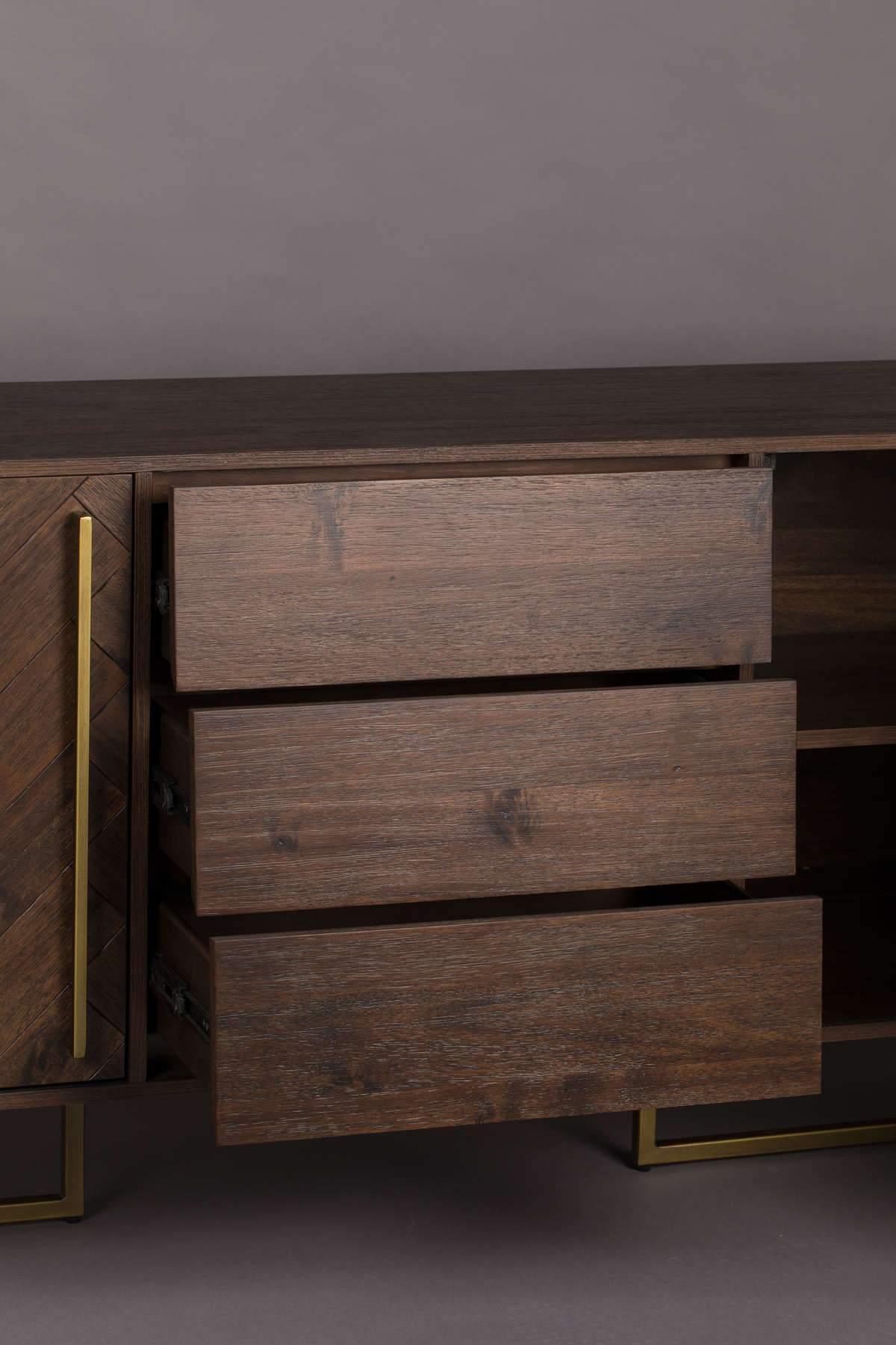 CLASS chest of drawers acacia wood, Dutchbone, Eye on Design