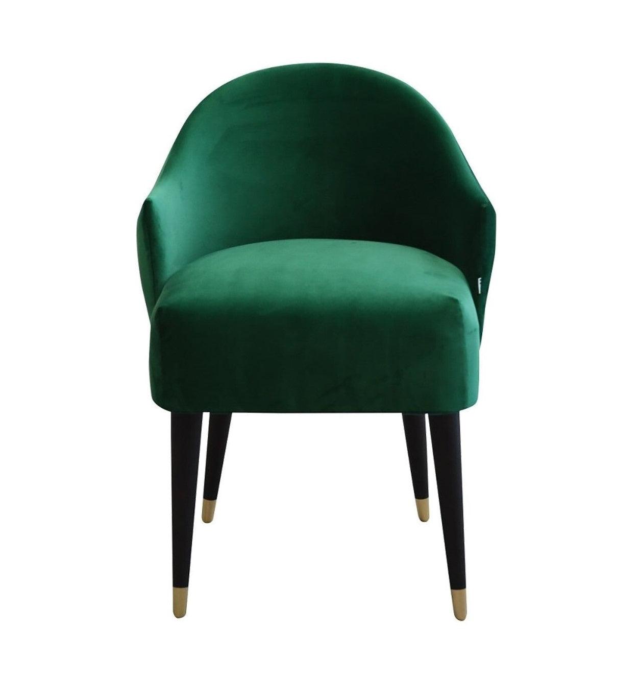 Cocktail chair EMI VELVET green, Happy Barok, Eye on Design