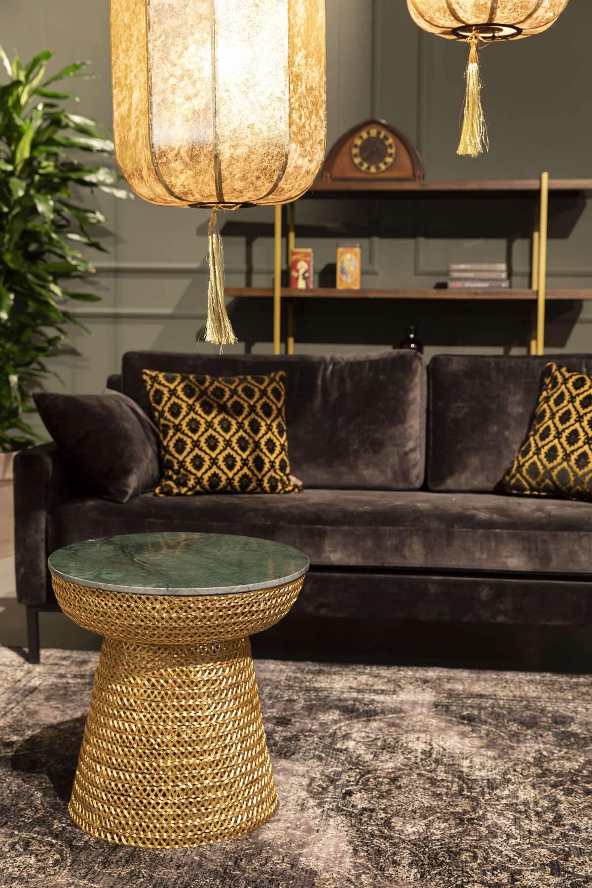 Coffee table GAURI gold - Eye on Design