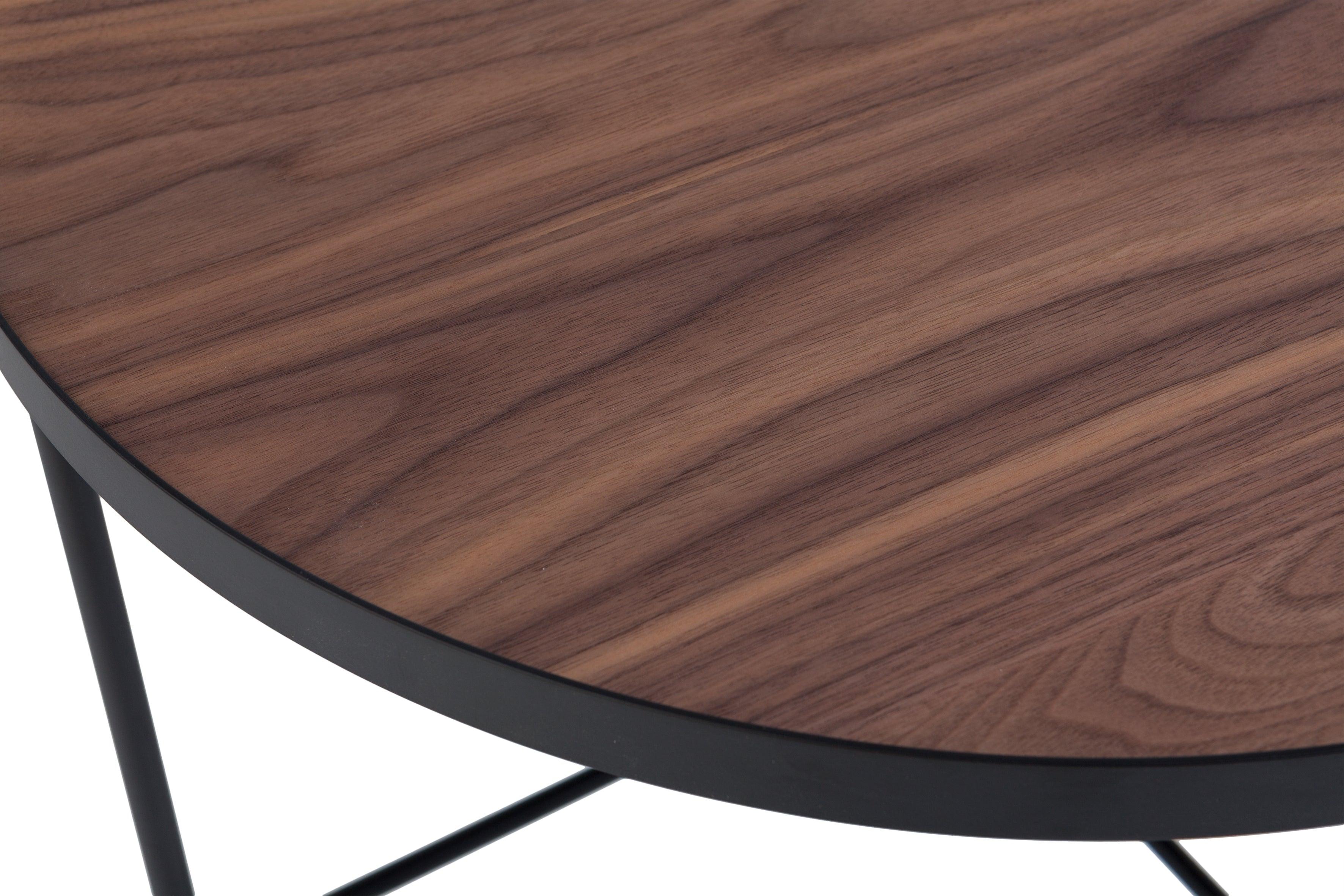 Coffee table HARSTAD #1 American walnut - Eye on Design