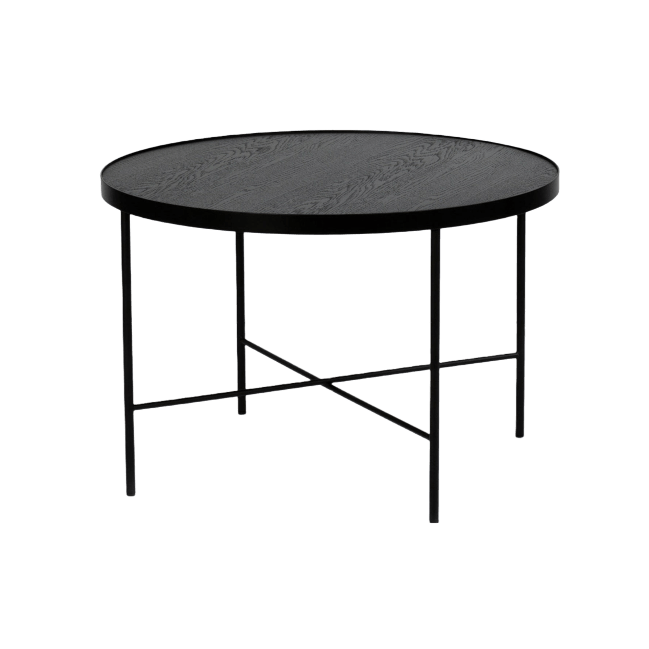 Coffee table HARSTAD # 2 black oak - Eye on Design