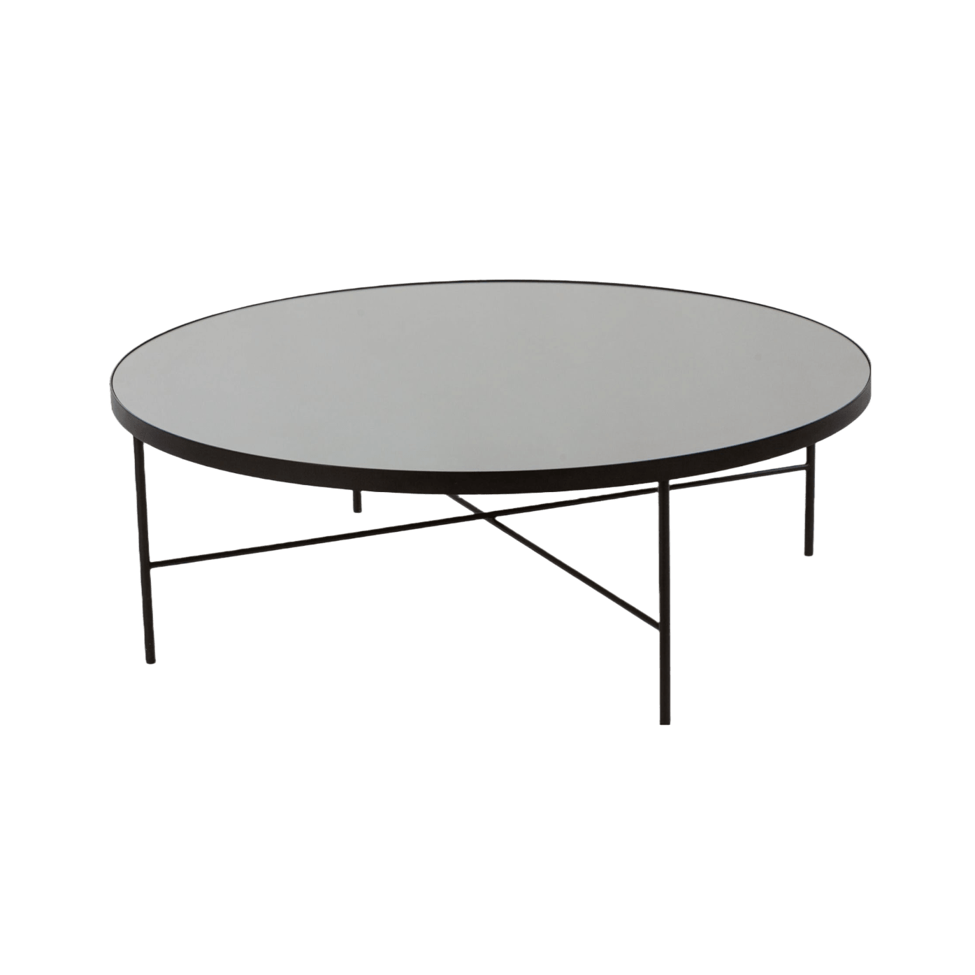 Coffee table HARSTAD #3 titanium mirror - Eye on Design