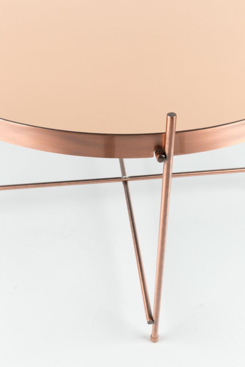 CUPID L copper table - Eye on Design