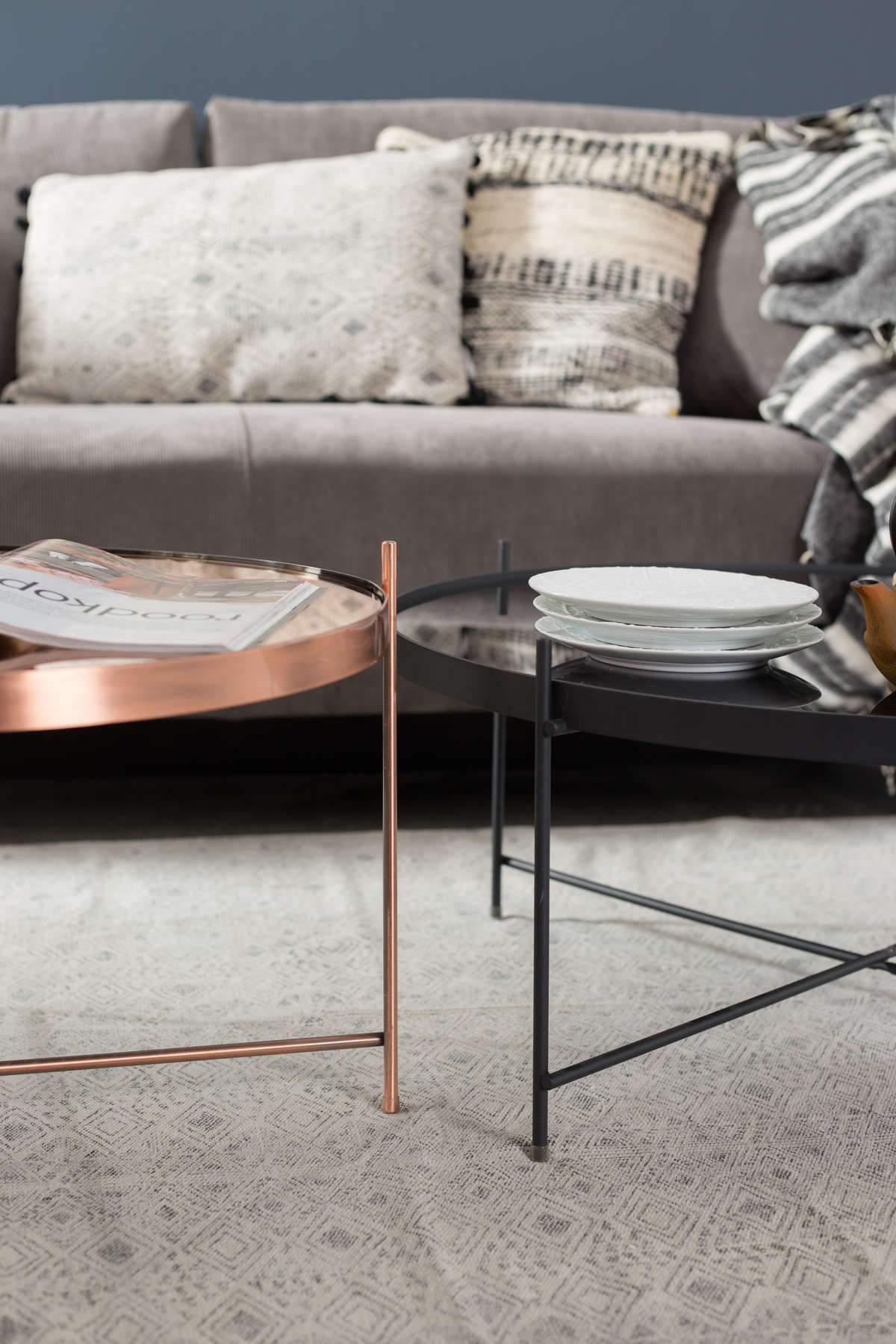 CUPID L copper table - Eye on Design