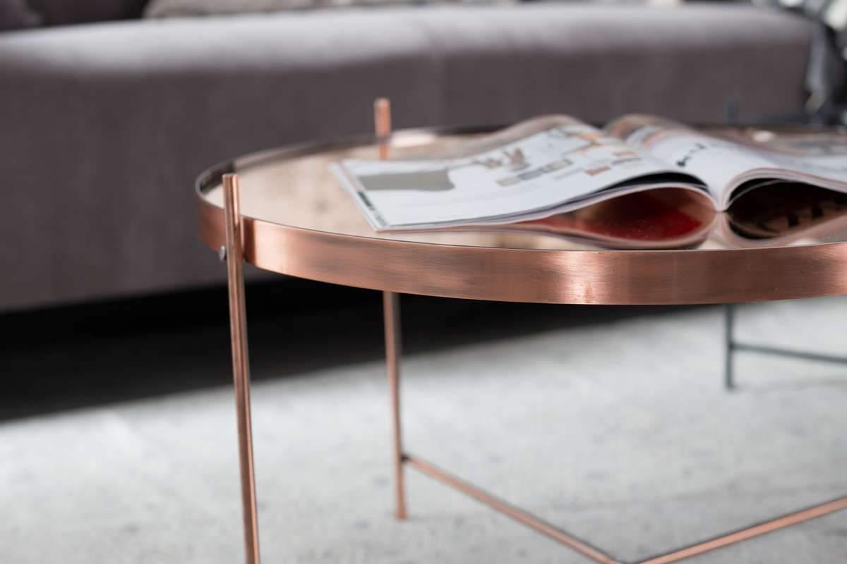 CUPID XXL copper table - Eye on Design