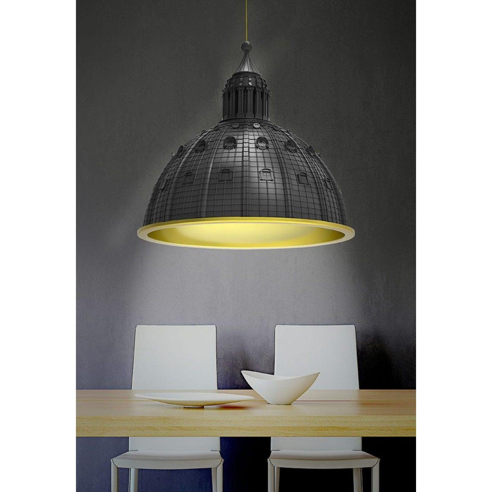 CUPOLONE QUARANTACINQUE pendant lamp grey - Eye on Design