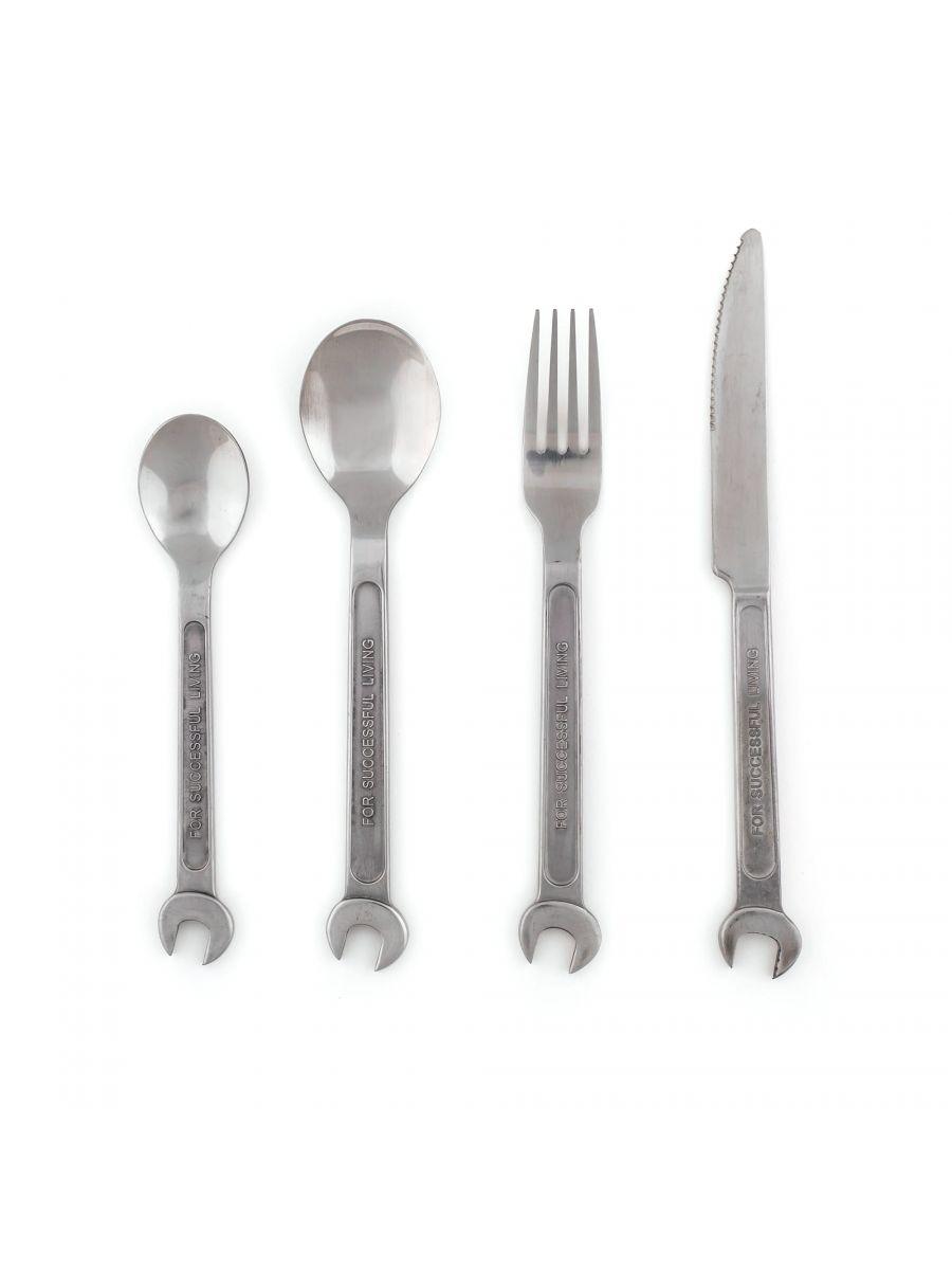 Cutlery set MACHINE COLLECTION steel - Eye on Design