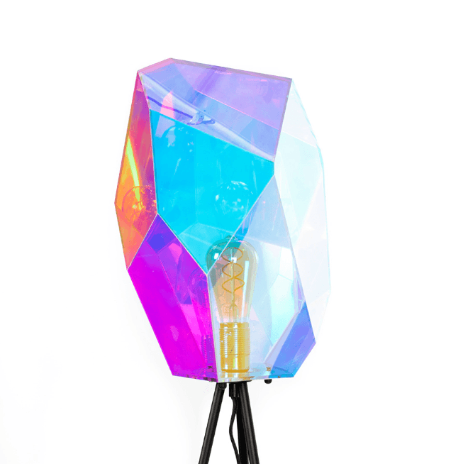 DIAMOND DEAR acrylic floor lamp - Eye on Design