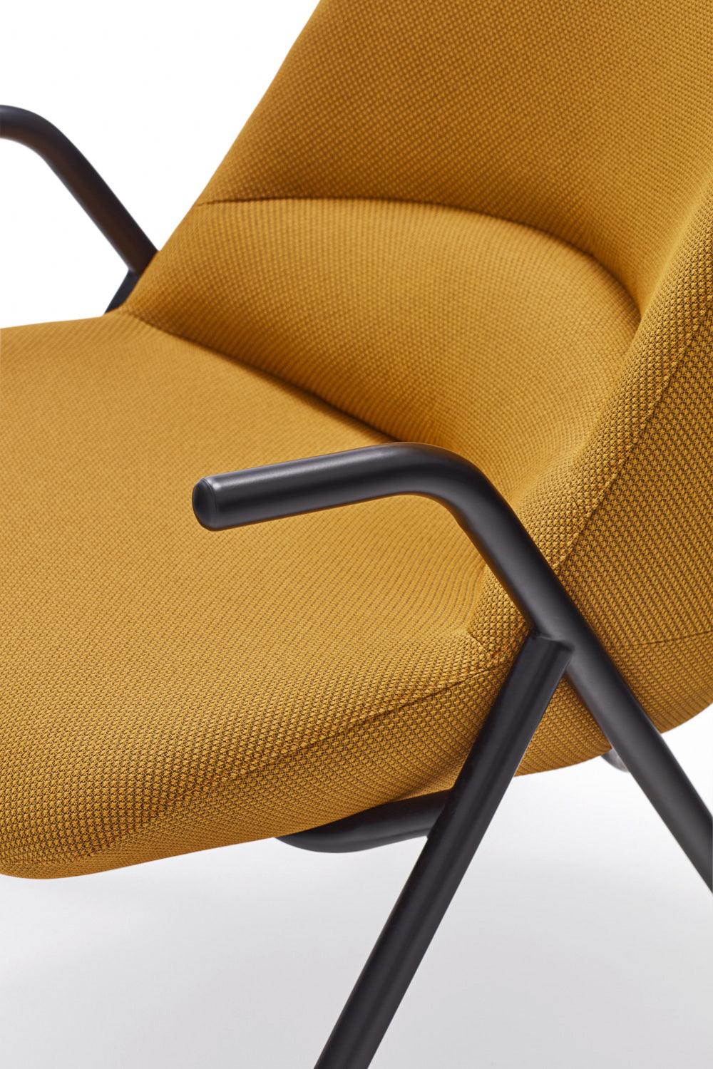 DINS armchair mustard - Eye on Design