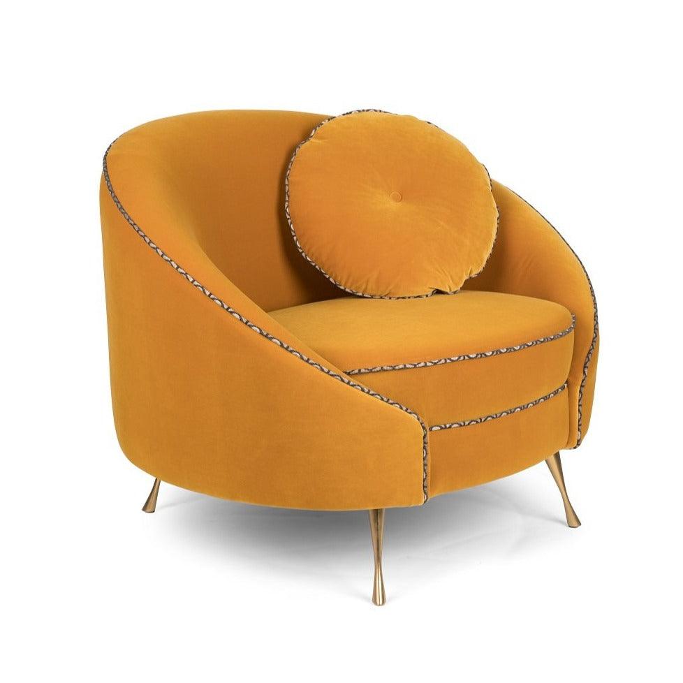 DON'T LOVE ME armchair mustard, Bold Monkey, Eye on Design