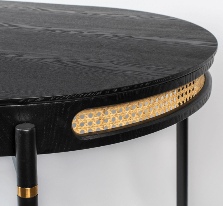 DON'T STOP THE WEBBING table black, Bold Monkey, Eye on Design