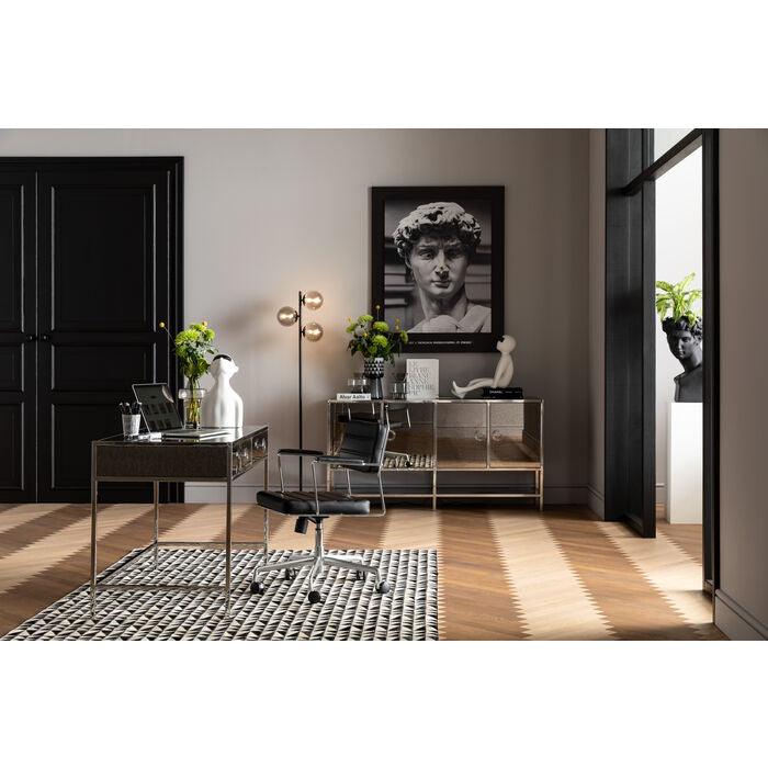 DOTTORE desk chair black eco leather - Eye on Design