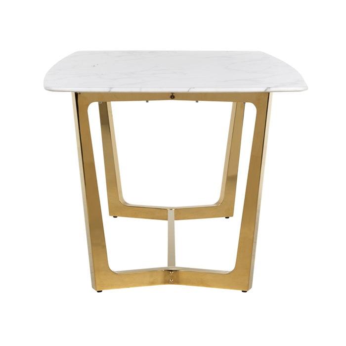 DYNASTY white marble table - Eye on Design