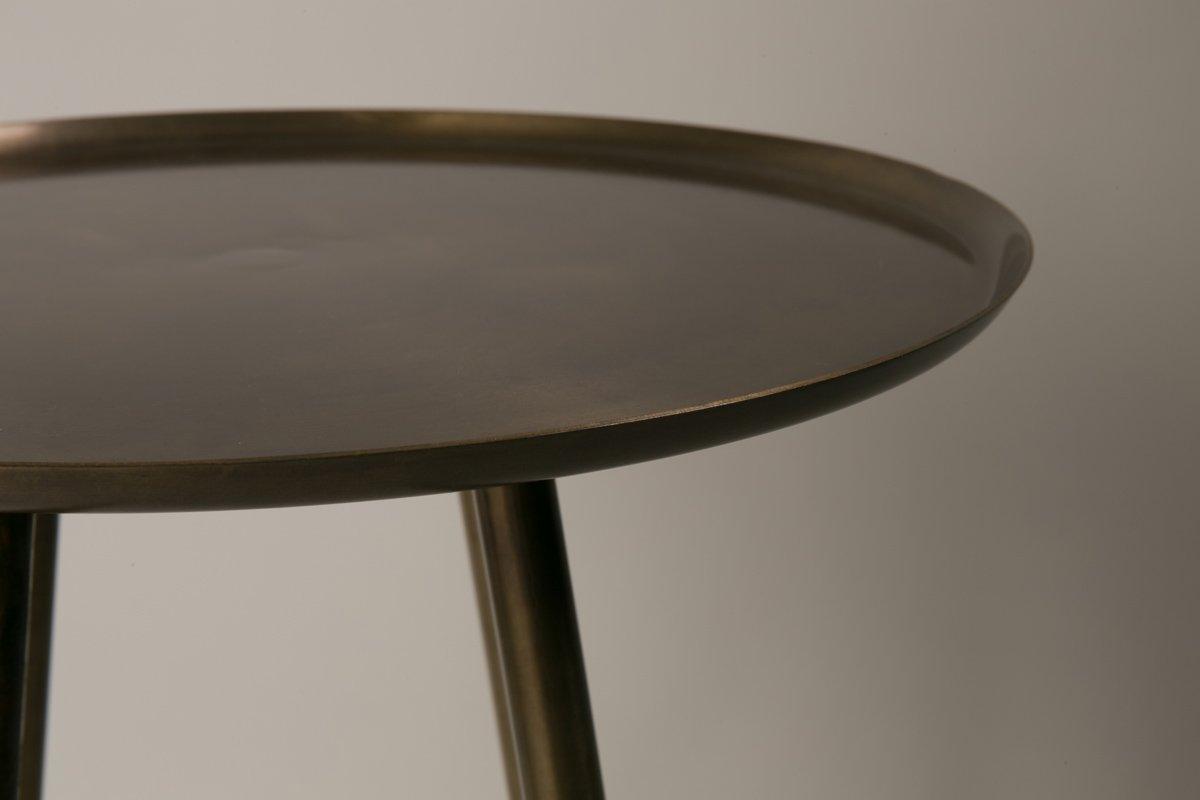 ELIOT table antique brass, Dutchbone, Eye on Design