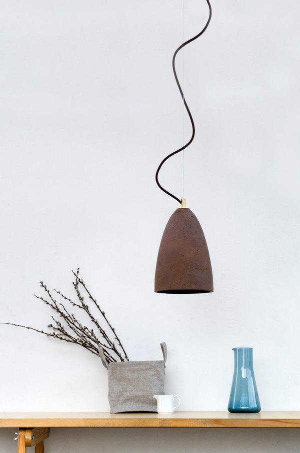 FEBE concrete pendant lamp - Eye on Design