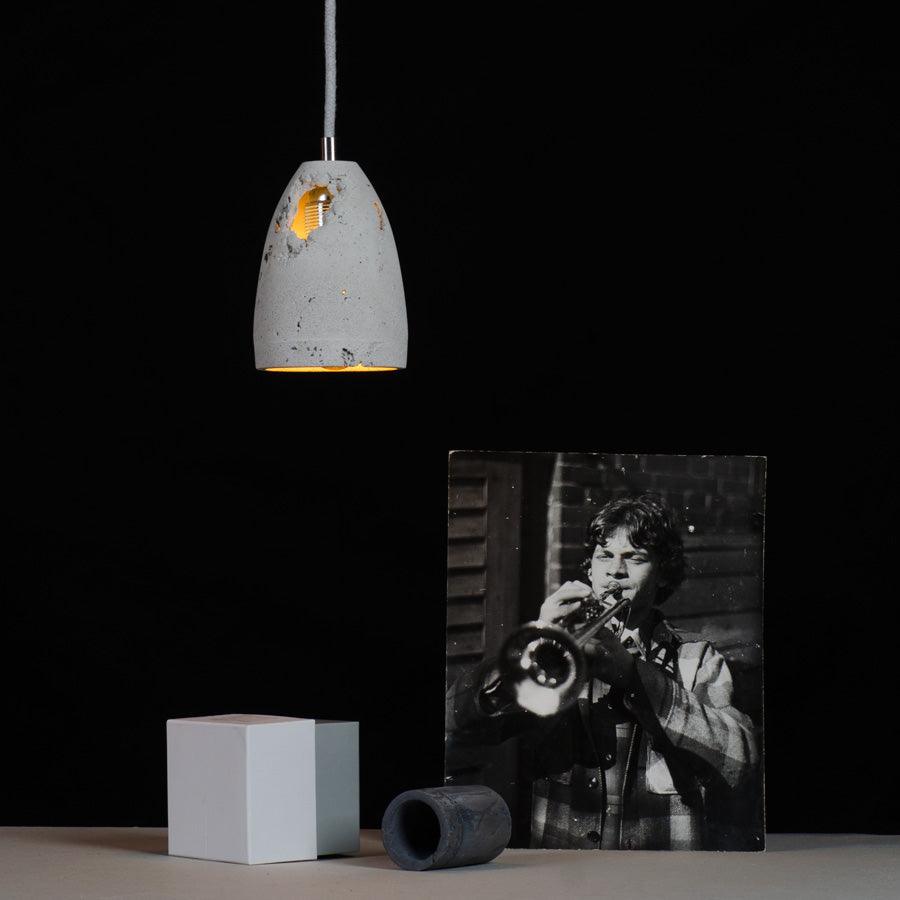 FEBE VOLCANO concrete pendant lamp - Eye on Design