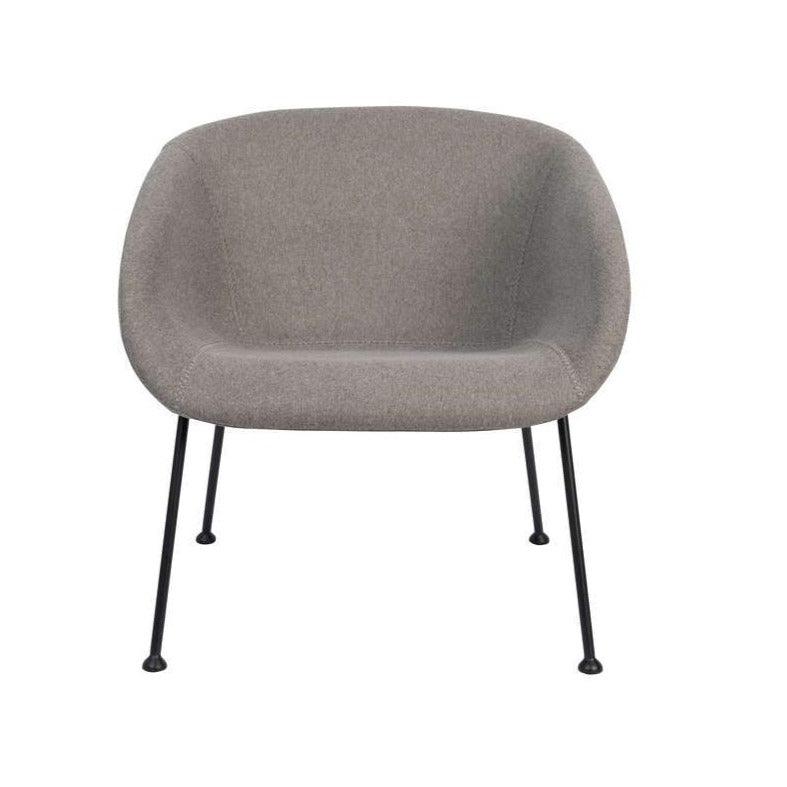 FESTON lounge armchair grey - Eye on Design